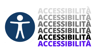 Il logo sulla accessibilità
