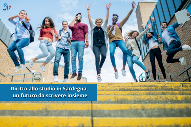 immagine che presenta un gruppo di studenti gfelici che saltano